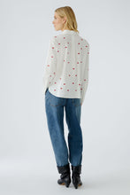 Charger l&#39;image dans la galerie, Blouse en coton avec broderie OUI
