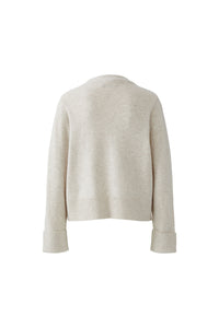 Pull douillet beige mélange OUI