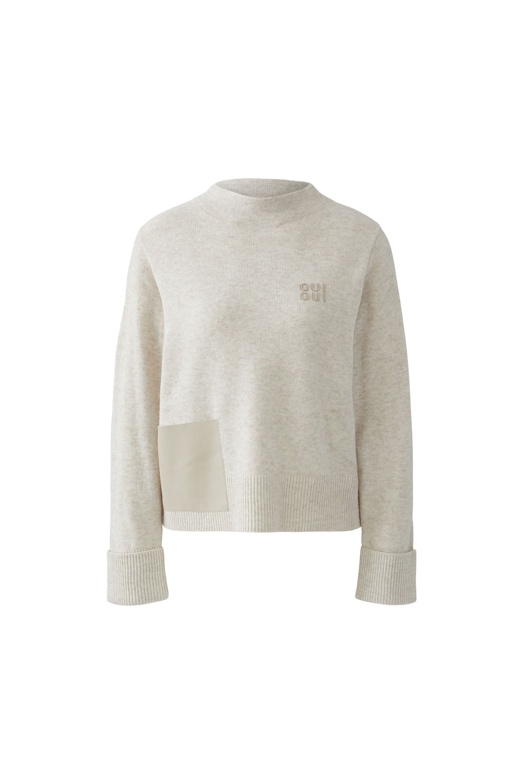 Pull douillet beige mélange OUI