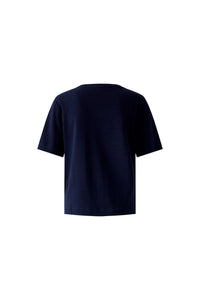 T-shirt BASIC marine OUI