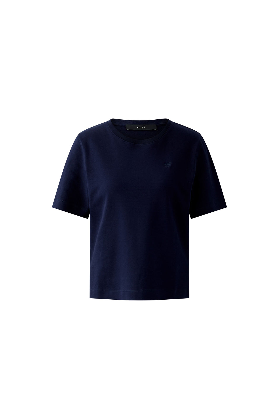 T-shirt BASIC marine OUI