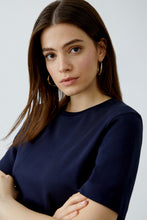 Charger l&#39;image dans la galerie, T-shirt BASIC marine OUI
