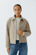 Charger l&#39;image dans la galerie, Jacket de transition taupe OUI
