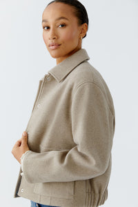 Jacket de transition taupe OUI