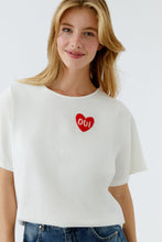 Charger l'image dans la galerie, T-shirt COEUR OUI
