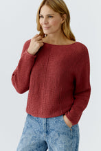 Charger l'image dans la galerie, Chandail maille rose d'antan OUI
