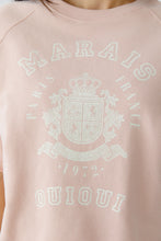 Charger l'image dans la galerie, Sweatshirt rose MARAIS OUI
