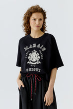 Charger l'image dans la galerie, Sweatshirt noir MARAIS OUI
