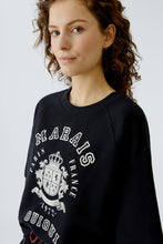 Charger l'image dans la galerie, Sweatshirt noir MARAIS OUI
