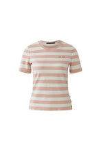 Charger l'image dans la galerie, T-shirt rayures vieux rose OUI
