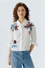 Charger l'image dans la galerie, Blouse broderies fleurs OUI
