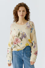 Charger l'image dans la galerie, Chandail tricot fleuris OUI
