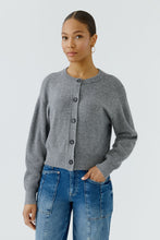 Charger l'image dans la galerie, Cardigan manche raglan gris OUI
