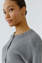 Charger l'image dans la galerie, Cardigan manche raglan gris OUI
