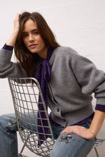 Charger l'image dans la galerie, Cardigan manche raglan gris OUI
