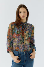 Charger l'image dans la galerie, Blouse en transparence imprimée OUI
