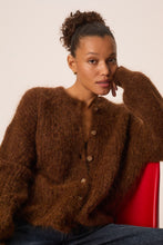 Charger l'image dans la galerie, Cardigan ALMA cognac DES PETITS HAUTS
