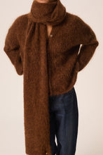 Charger l'image dans la galerie, Foulard ALOUETTE cognac DES PETITS HAUTS
