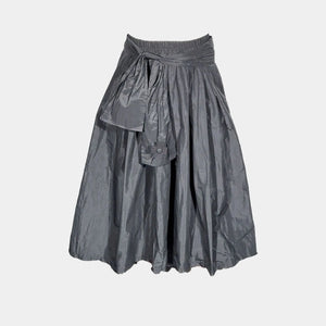 Jupe longue en taffetas PLUS Maude Corsaire