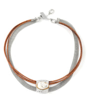 Charger l'image dans la galerie, Collier RASBOR brun-miel CHAGNON
