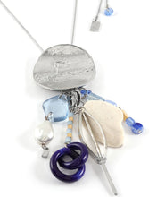 Charger l'image dans la galerie, Collier VITRION bleu CHAGNON
