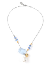 Charger l'image dans la galerie, Collier ISARIA bleu aura CHAGNON
