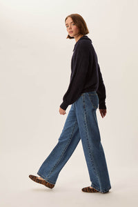 Pull CARIBOU marine PETITS HAUTS