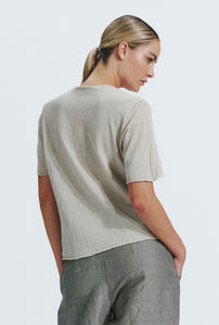 T-shirt gris perle TRANSIT