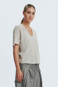 T-shirt gris perle TRANSIT