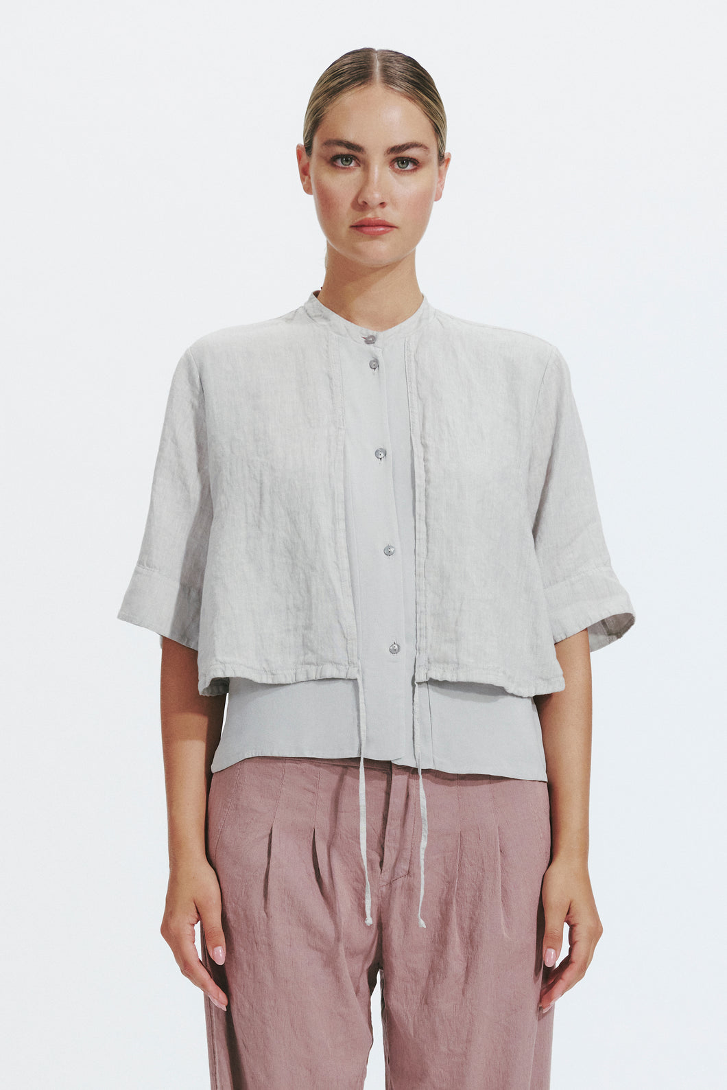 Blouse gris perle TRANSIT