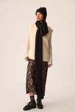 Charger l'image dans la galerie, Foulard CHARLETTE noir DES PETITS HAUTS
