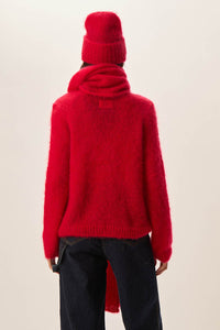 Pull CHOUKY carmin PETITS HAUTS