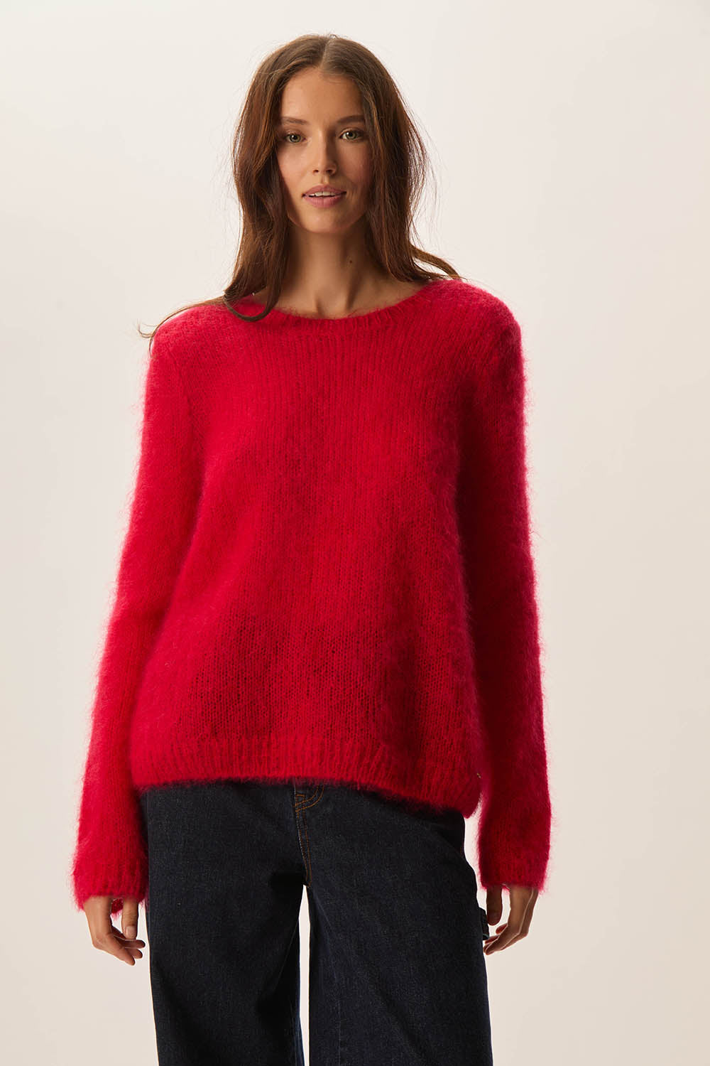 Pull CHOUKY carmin PETITS HAUTS