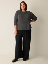 Charger l&#39;image dans la galerie, Pantalon de laine noir FISHER
