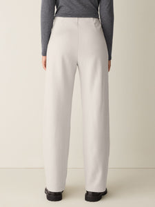 Pantalon laine vierge craie FISHER