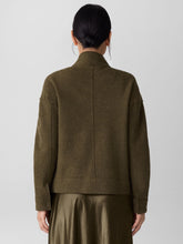 Charger l&#39;image dans la galerie, Manteau en laine bouillie FISHER
