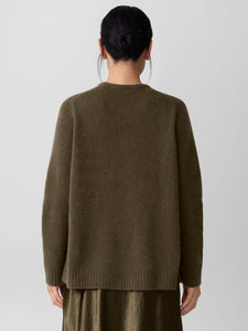 Chandail boucle italienne en cachemire FISHER