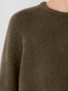 Chandail boucle italienne en cachemire FISHER
