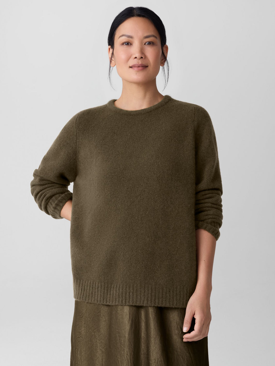 Chandail boucle italienne en cachemire FISHER