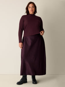 Chandail laine de mérinos rubis FISHER