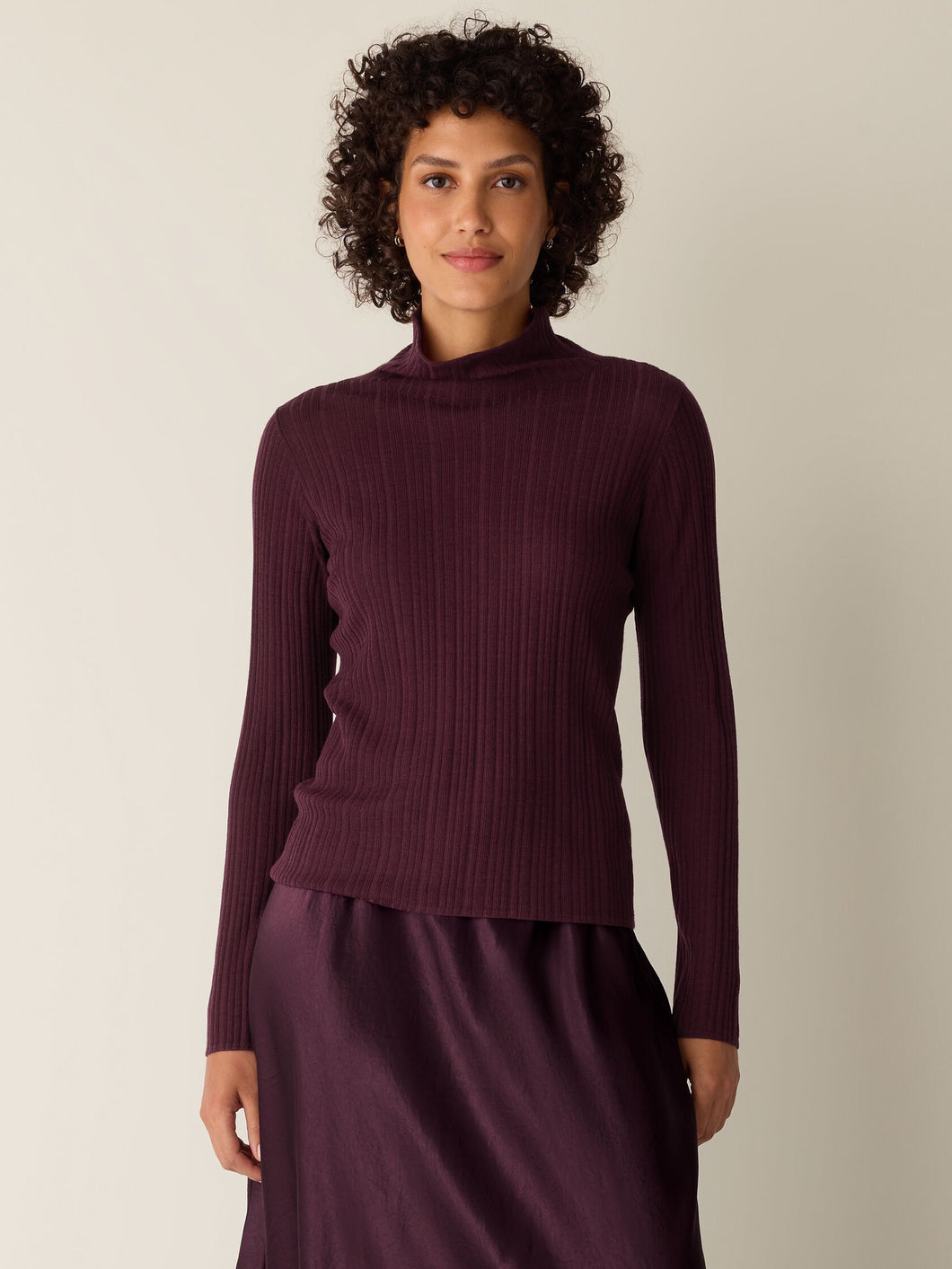 Chandail laine de mérinos rubis FISHER