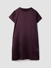 Charger l'image dans la galerie, Robe satin purple FISHER
