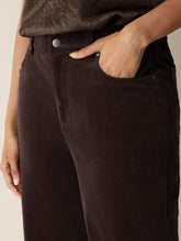 Charger l'image dans la galerie, Pantalon en corduroy choco FISHER
