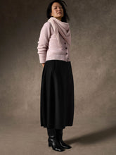 Charger l'image dans la galerie, Cardigan en mohaire rose FISHER
