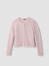Charger l'image dans la galerie, Cardigan en mohaire rose FISHER
