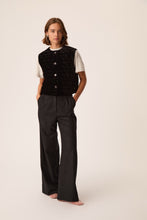 Charger l'image dans la galerie, Veste velours FAUSTIN noire DES PETITS HAUTS
