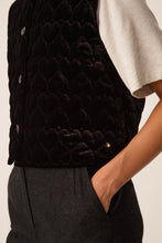 Charger l'image dans la galerie, Veste velours FAUSTIN noire DES PETITS HAUTS
