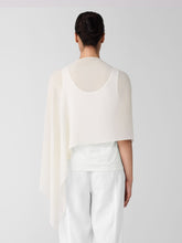 Charger l&#39;image dans la galerie, Poncho voile de soie os FISHER
