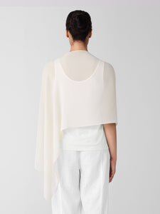 Poncho voile de soie os FISHER