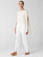 Charger l&#39;image dans la galerie, Poncho voile de soie os FISHER
